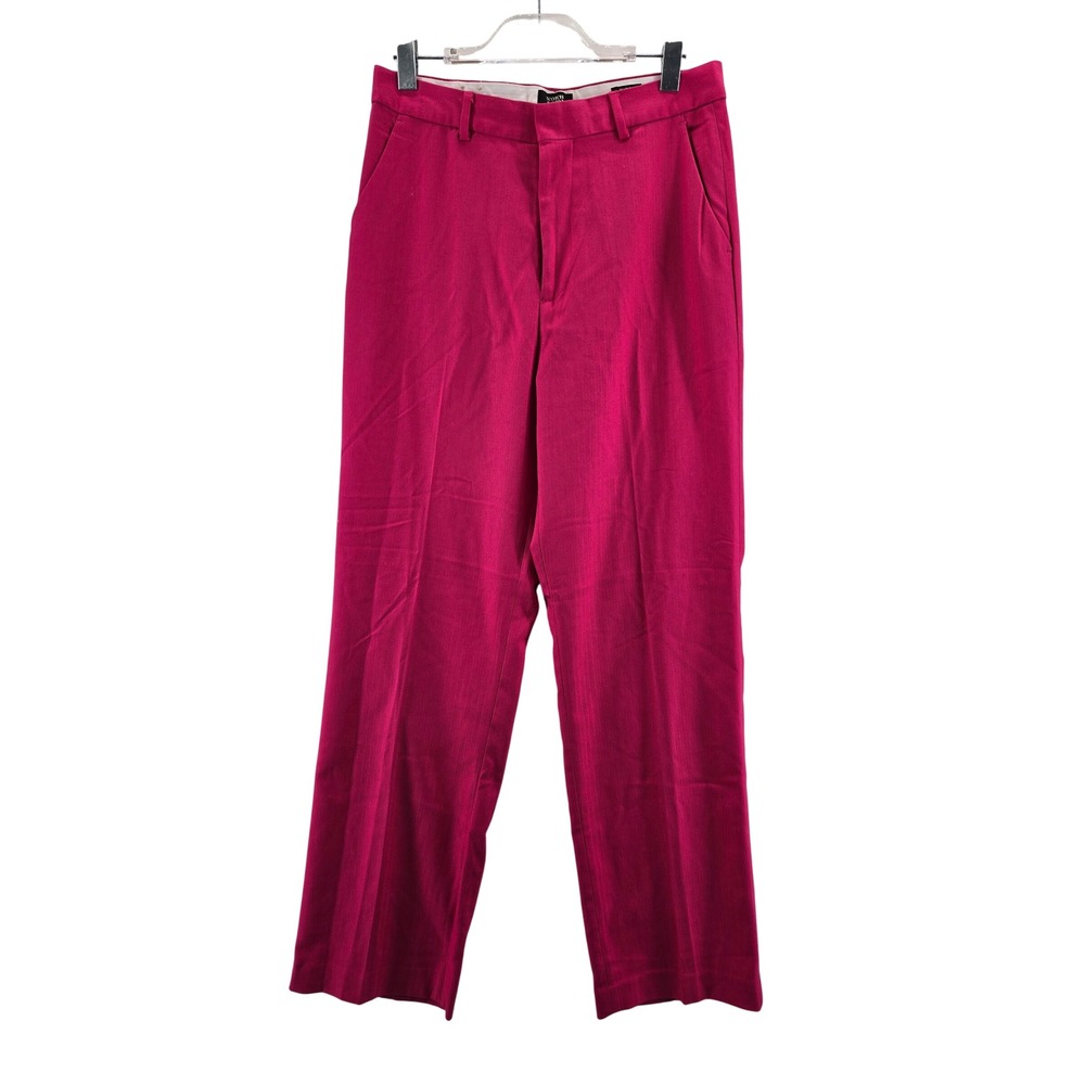 Scotch & Soda Hailey Hot Pink‎ Straight Leg Trousers Pants Womens Size 31 Bright